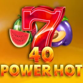 40 Power Hot casino game by Amusnet Interactive – featured logo at Carlospin Casino