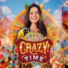 Play the Crazy Time slot by Evolution on Carlospin Casino
