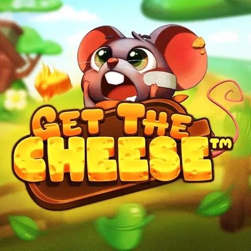 Get The Cheese online game logo by Hacksaw Gaming on carlospinscasino.com