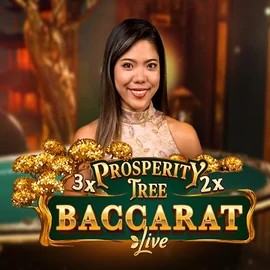 Live Casino logo of Prosperity Tree Baccarat from Evolution at Carlospin Casino