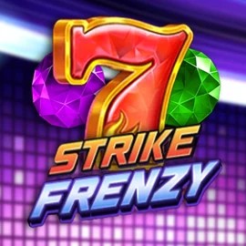 Strike Frenzy slot logo by Pragmatic Play at Carlospin Casino